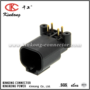 DTF13-4P-G003 4 pin DT series male sealed auto connectors